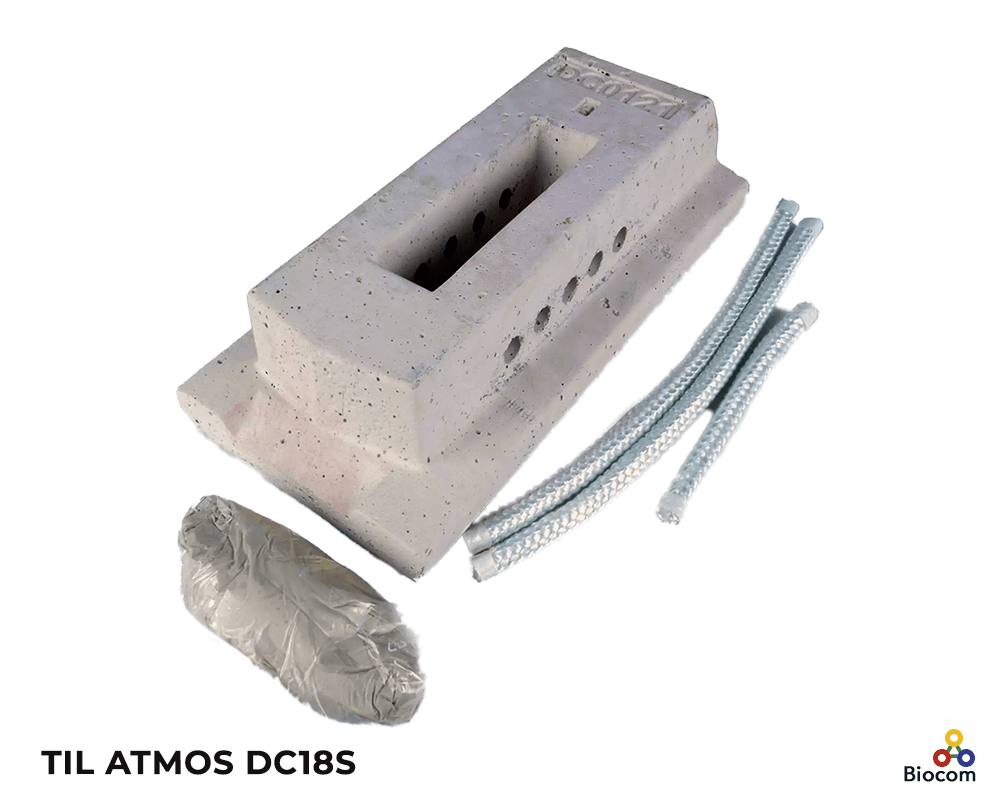 Atmos møtrik 8mm S0411