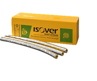ISOVER Boaflex Pipe Section rørskål 54x30mm. 1.2mtr. Max. 150°C. Uden tape