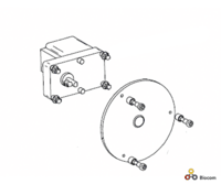 Baxi Scandpell komplet røgrensemotor 3RPM med rensehjul