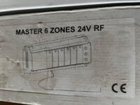 Master 24 V - 6 zoner trådløs - 433,92MHz