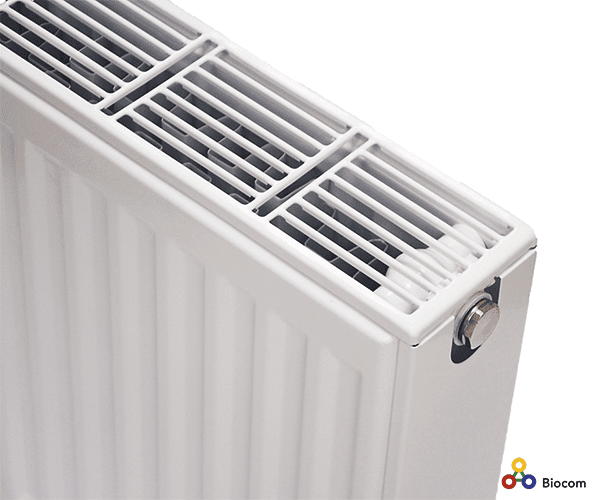 Altech C4 radiator 22 - 400 x 2000 mm. RAL 9016. Hvid