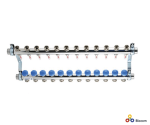 Watts manifold til gulvvarme 11 kredse