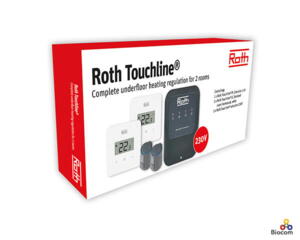 Roth rumregulering for 2 rum, komplet sæt