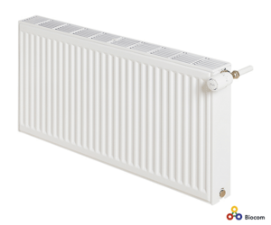 Altech C4 radiator 22 - 600 x 1300 mm. RAL 9016. Hvid