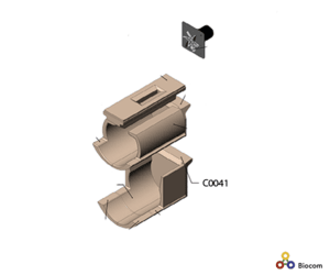 Atmos keramisk bagsten C0041