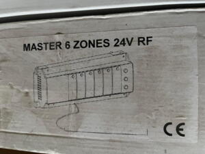 Master 24 V - 6 zoner trådløs - 433,92MHz
