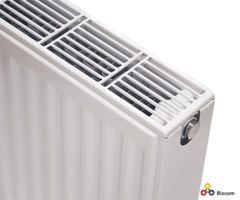 Altech C4 radiator 22 - 600 x 2500 mm. RAL 9016. Hvid