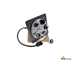 Atmos røgsugermotor med cirkulationshjul Ø175 - komplet